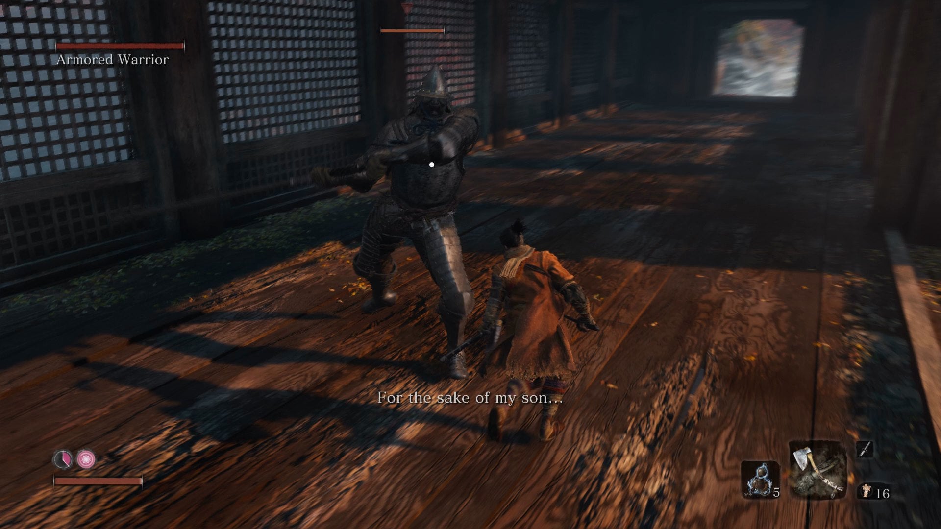 Sekiro: How to Beat Armored Warrior Easily - 3