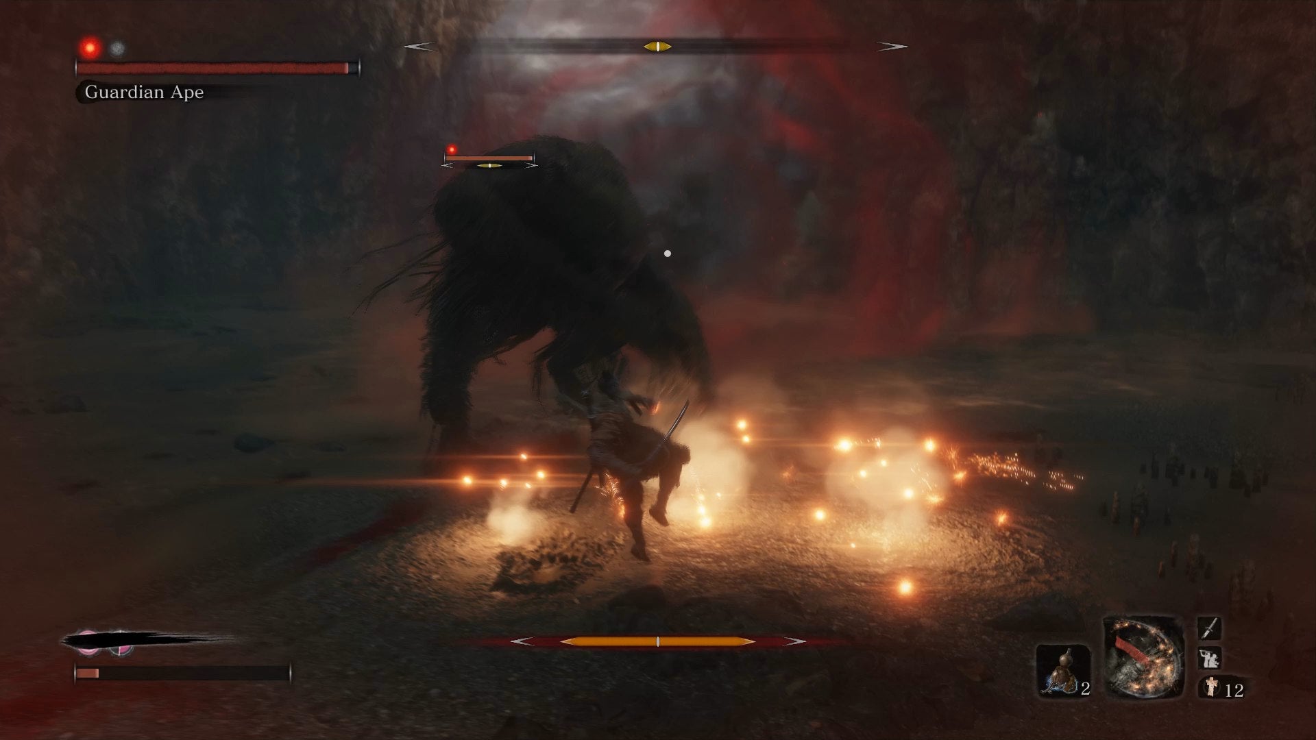 How to Beat All Guardian Ape Bosses in Sekiro - 5