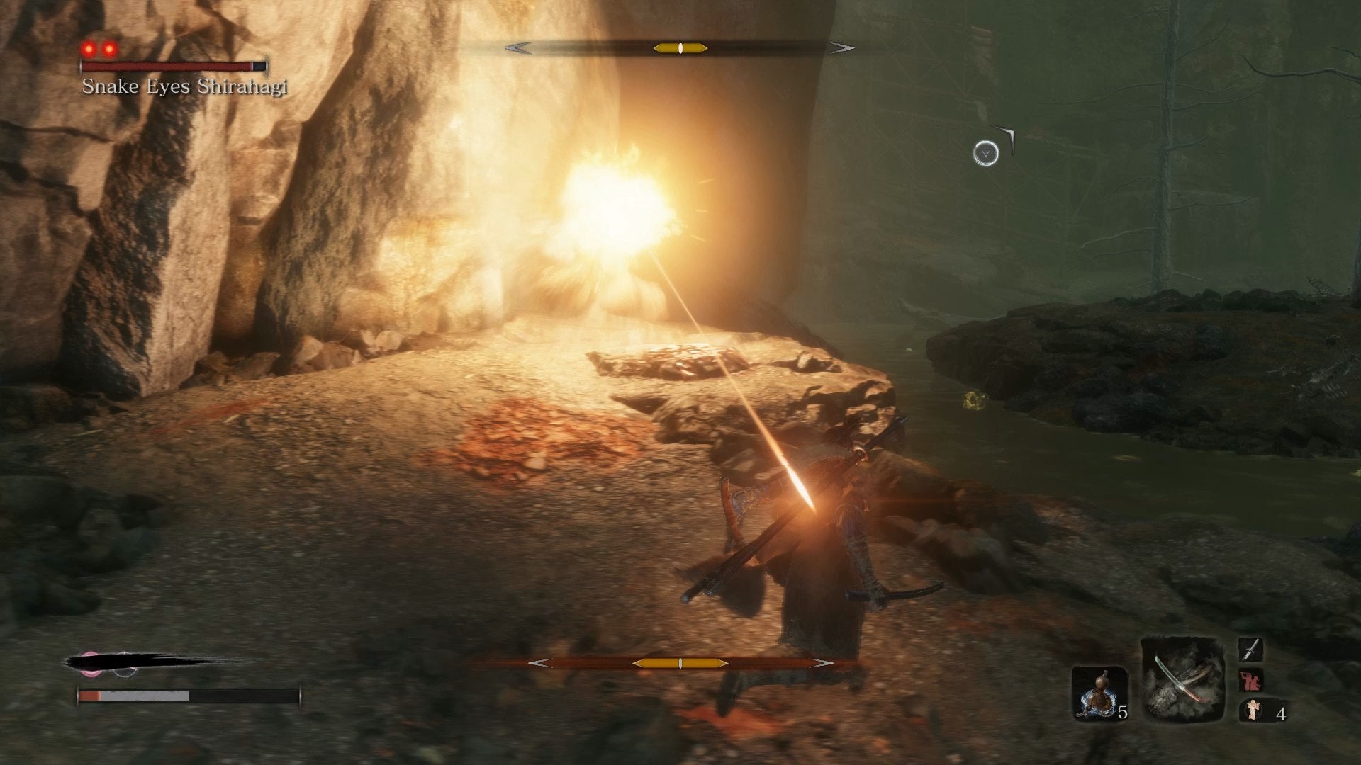 Sekiro: How to Defeat Snake Eyes Shirahagi and Snake Eyes Shirafuji - 7