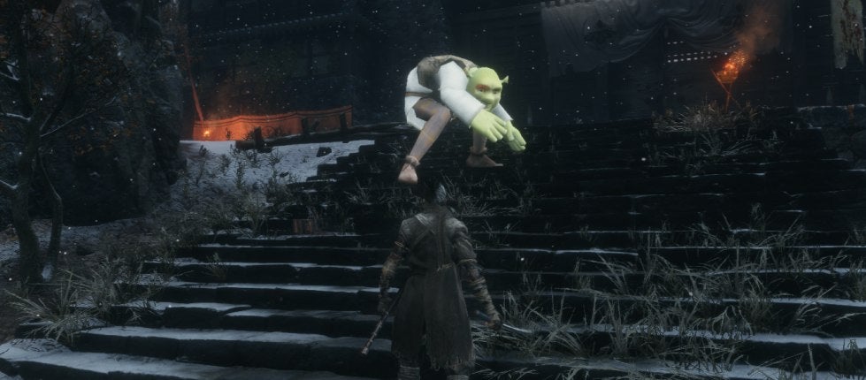 Shrek in Sekiro Is the Mod You Didn't Know You Needed