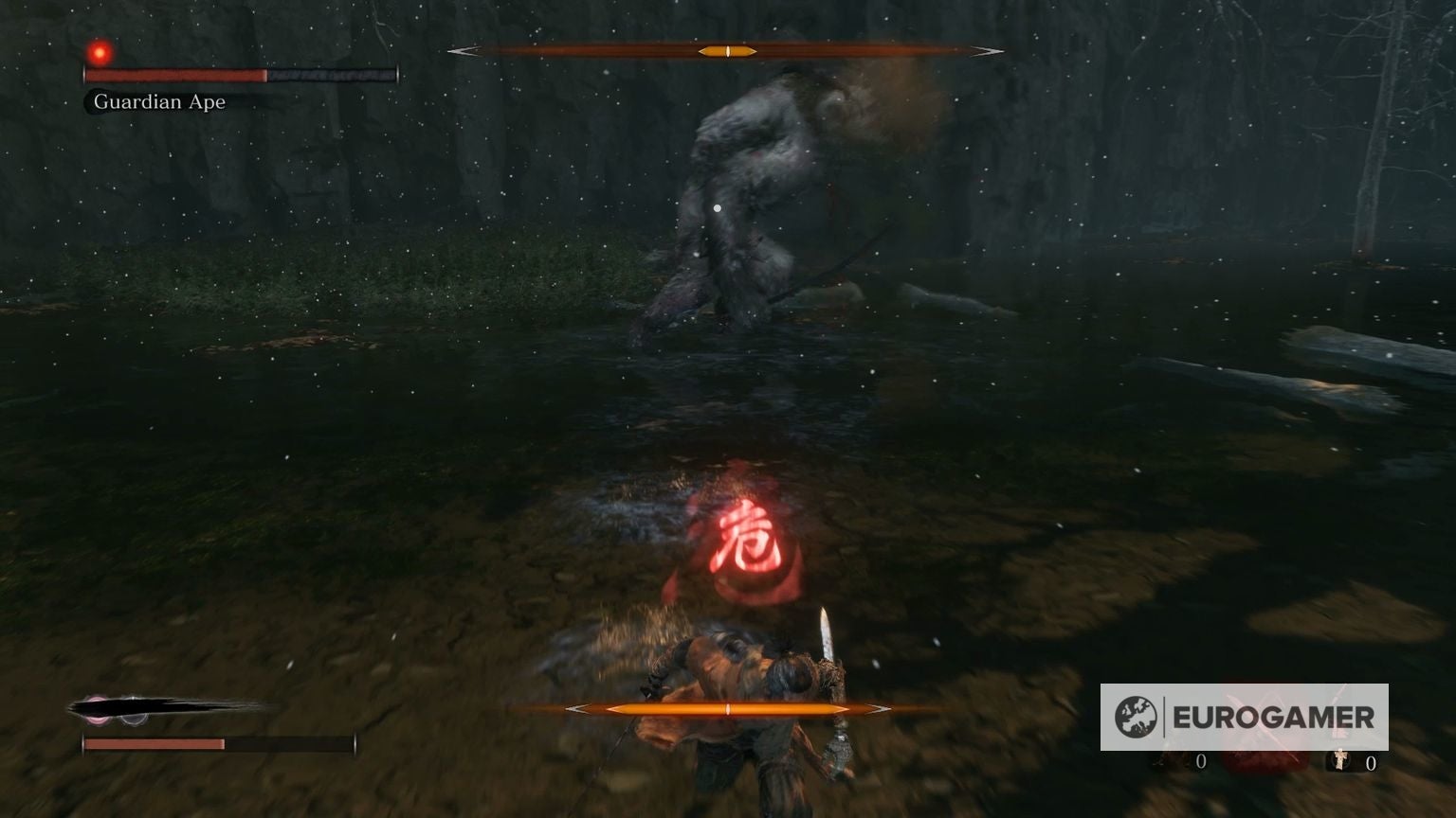 Sekiro Guardian Ape fight - how to beat and kill the Guardian Ape and