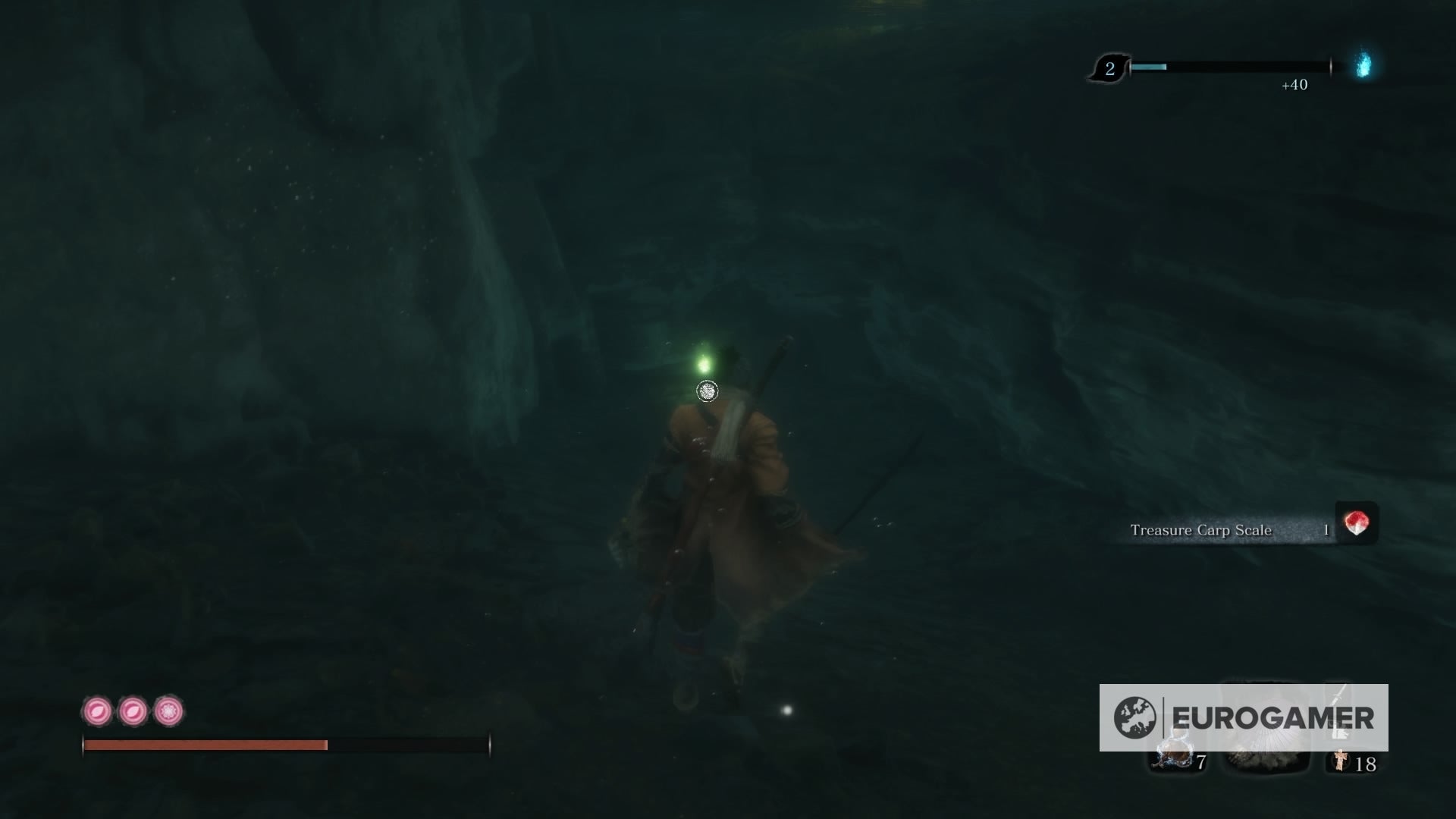 Sekiro Treasure Carp Scale locations where to find all Treasure Carp