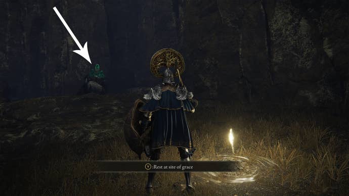 The Primeval Sorcerer Azur in Elden Ring.