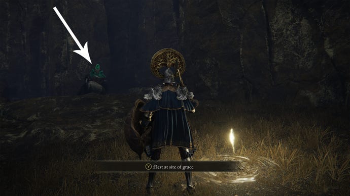 The Primeval Sorcerer Azur in Elden Ring.