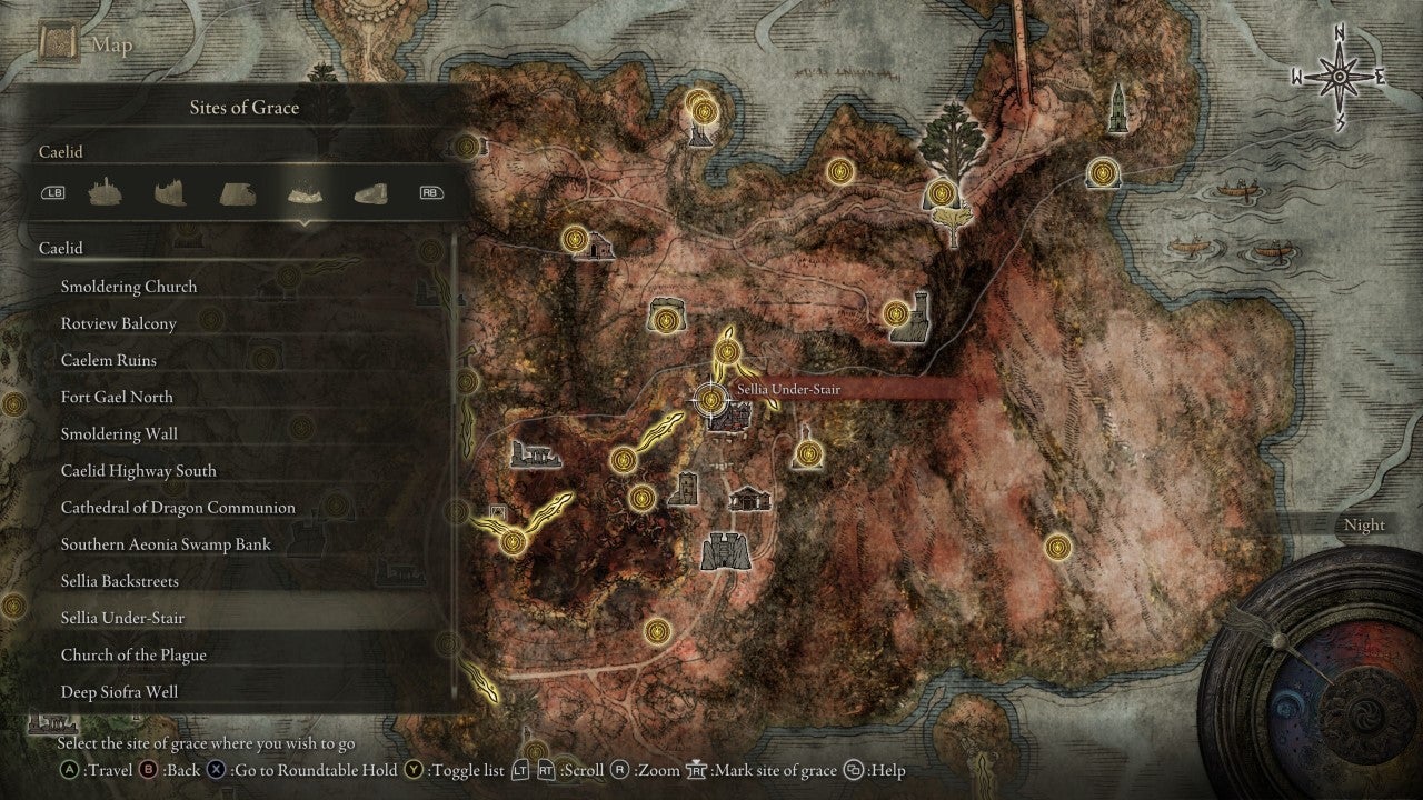 Sellia Understair Grace in Elden Ring