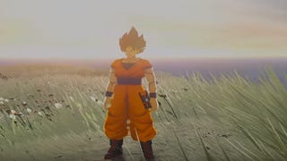 Goku em Zelda: Breath of the Wild
