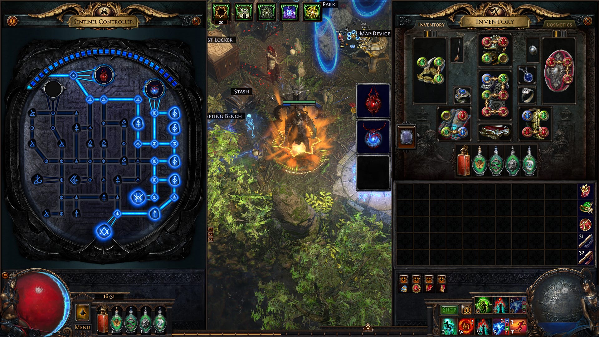Sentinel Controllers Path Of Exile: Sentinel league mechanic explained | Rock Paper Shotgun