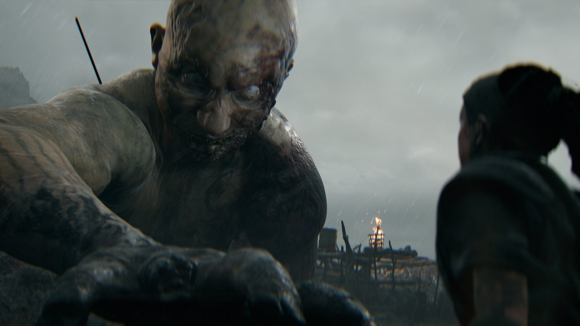 A horrible meaty troll in a Senua's Saga: Hellblade 2 screenshot. - 3