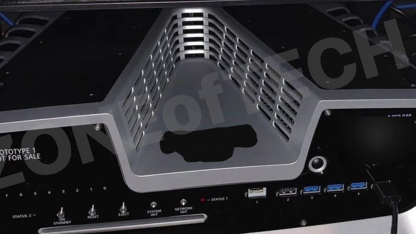 Será esta a primeira imagem real do dev kit da PS5? | Eurogamer.pt