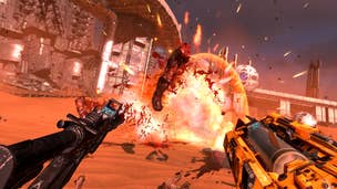 Alas, no sign of that minigun peripheral in this Serious Sam VR Early Access trailer