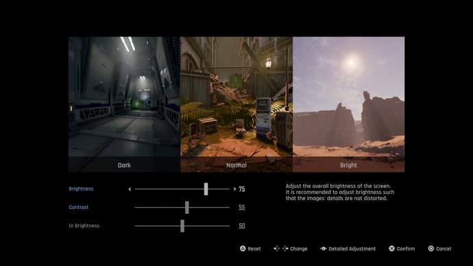 Preferred settings for HDR mode in Stellar Blade.