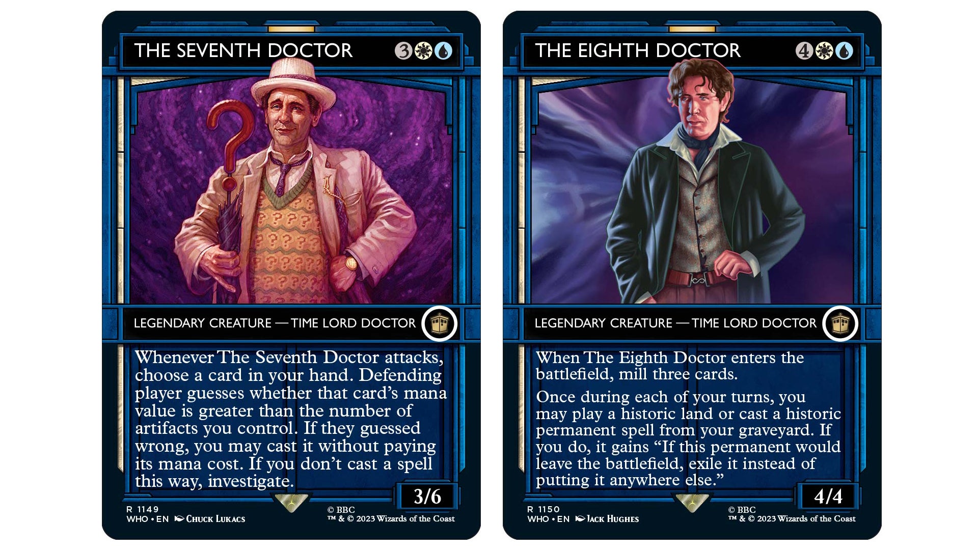 all doctor who mtg cards Third Eye Spotlight: Magic the Gathering x Doctor Who