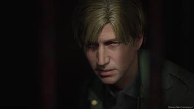James Sunderland's facial expression is shown in the Silent Hill 2 remake