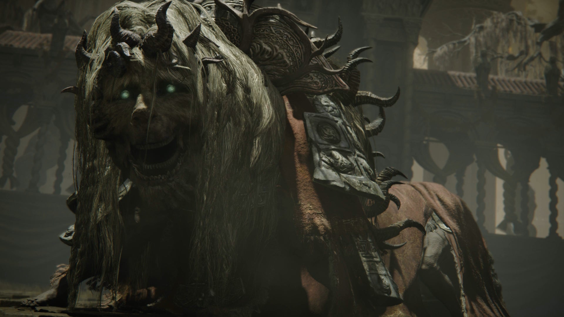 The awakened Divine Beast: Dancing Lion boss in Elden Ring Shadow of the Erdtree. - 4