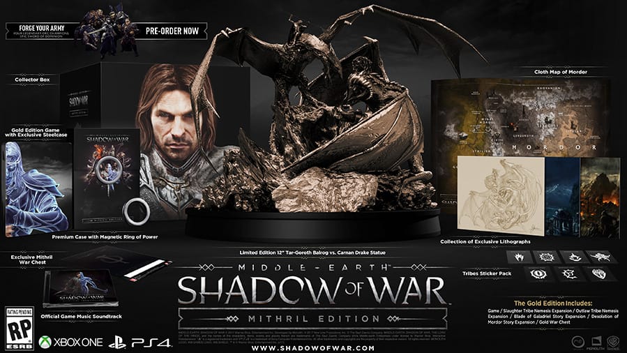 Shadow of War: gameplay, trailer, novos Orcs, fortalezas, DLC e tudo o ...