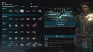 Shadow of War skills explained - the best skills, how to get Skill Points, and skill upgrades to unlock early