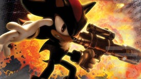 Shadow the damn Hedgehog, with a gun