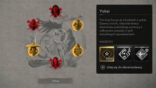 Assassin’s Creed Shadows - Yokai: Ao andon, oshiroi baba, kappy, taka nyudo, yuki-onna, bakemono, daitengu