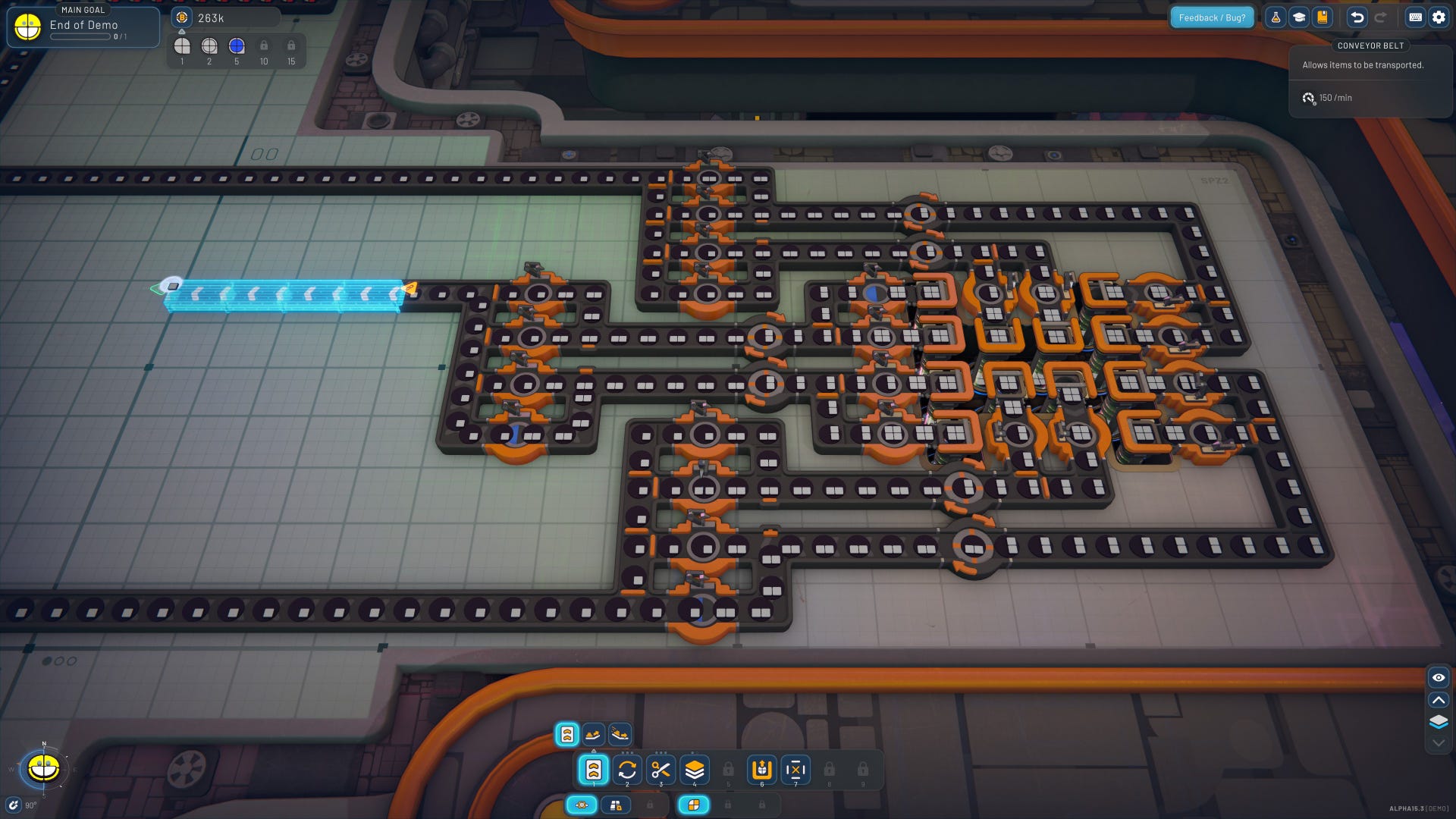 Combining Factory Shapez Shapez 2's Next Fest demo is the purest catnip for factory game lovers ...