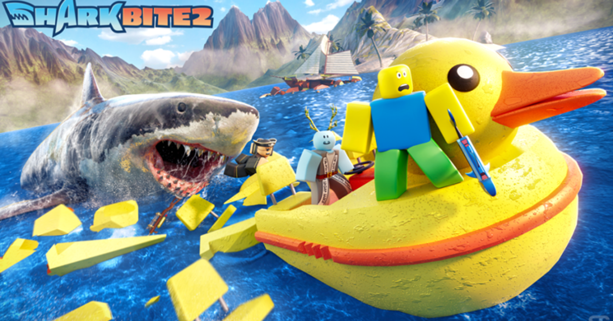 Roblox shark discount bite toy