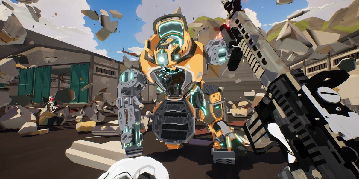 ShatterRush is obviously an indie take on Titanfall but considering the lack of threequel I’m sure you won’t mind