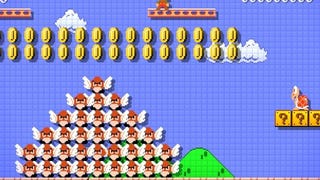 Shigeru Miyamoto falha várias vezes a tentar passar nível do Mario Maker