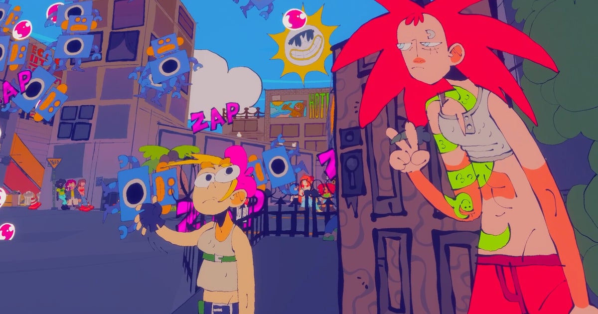 Shooty Shooty Robot Invasion looks like a boomer shooter for the Newgrounds generation, and its out next month Shooty Shooty Robot Invasion looks like a boomer shooter for the Newgrounds generation, and its out next month