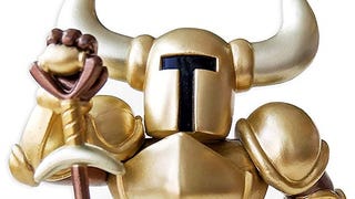 The Shovel Knight Gold amiibo is now available to order in the US and UK