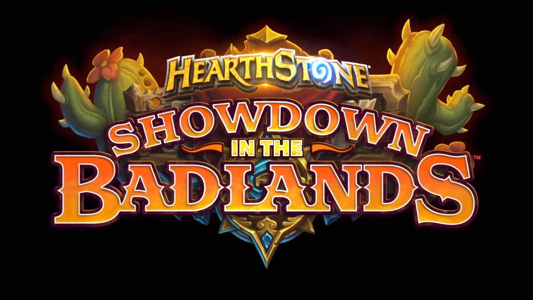 Hearthstone Showdown in the Badlands logo - 1