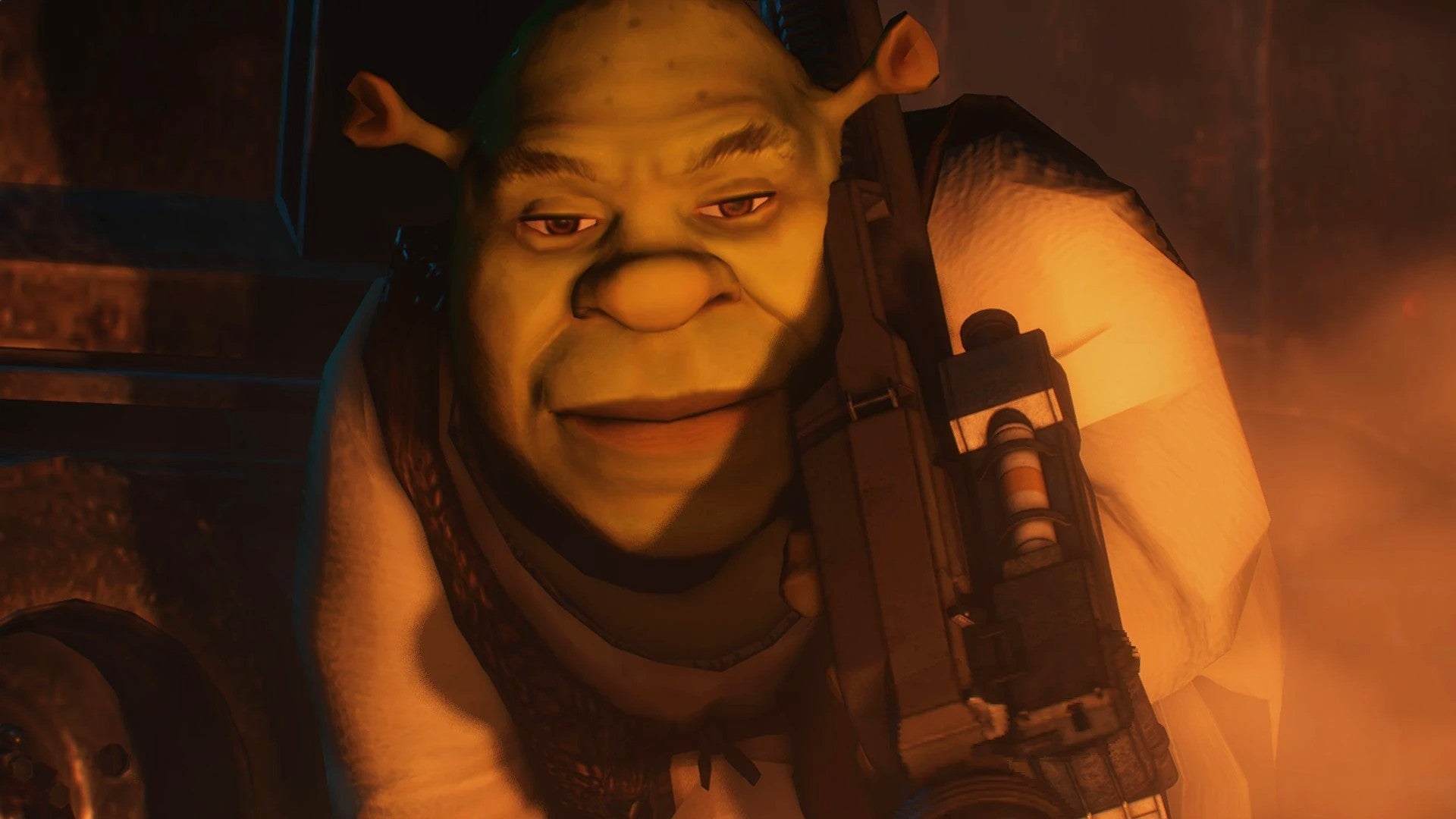 Resident Evil 3 Shrek Mod