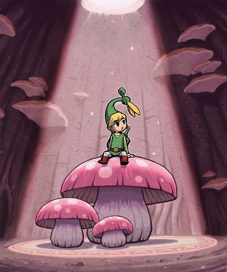 The Legend of Zelda: The Minish Cap artwork
