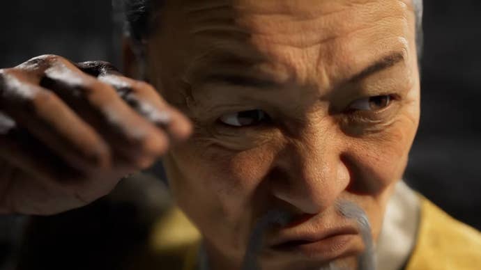 Shujinko fatality face in Mortal Kombat 1