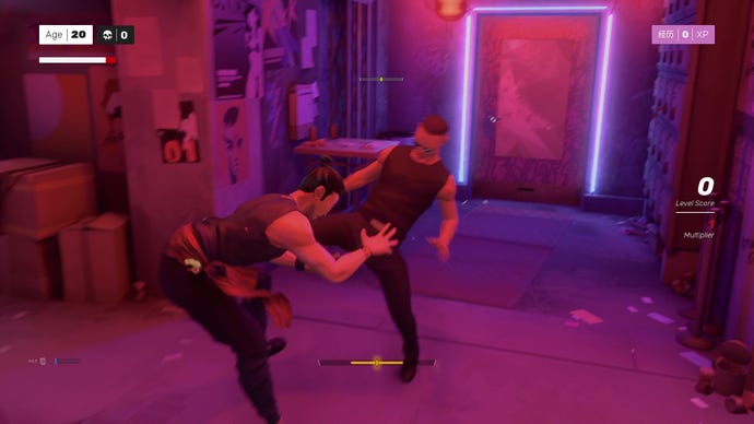 A bouncer in Sifu kicks my character in the nads.