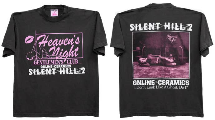 Silent Hill 2 x Online Ceramics shirts