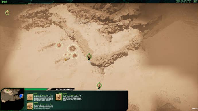 Taking command of some alien units in Silica.