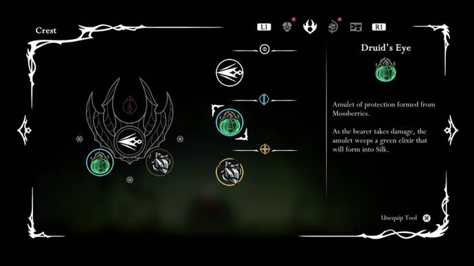 silksong berry picking reward druids eye amulet