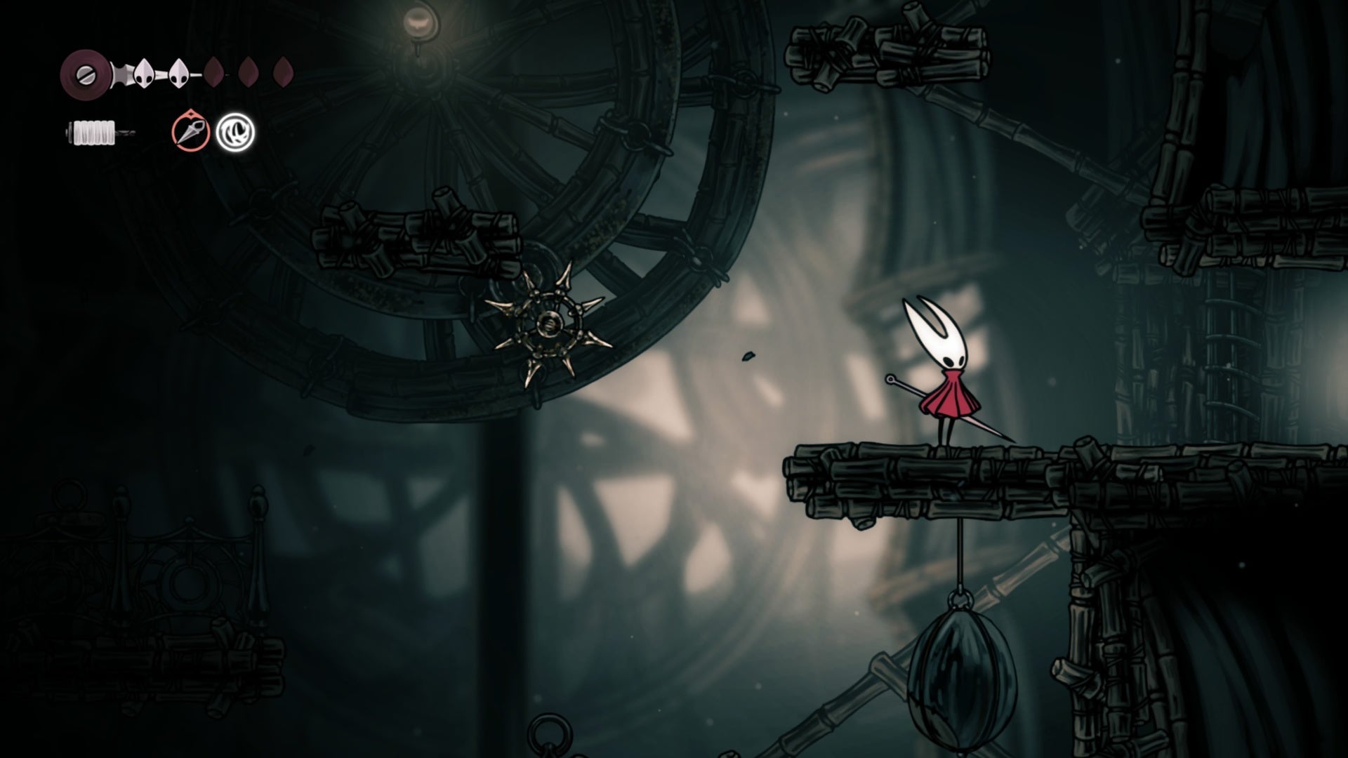 silksong greymoor path to chapel of the reaper one