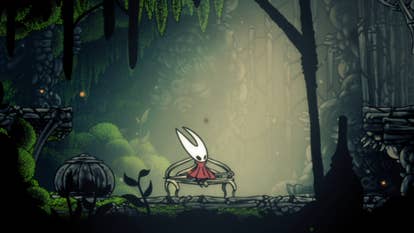 silksong hornet resting at the marrow shakra bench
