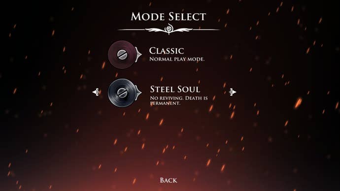 silksong steel soul mode select screen