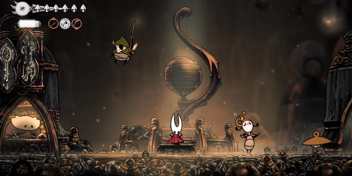 Hollow Knight Silksong artwork ufficiale