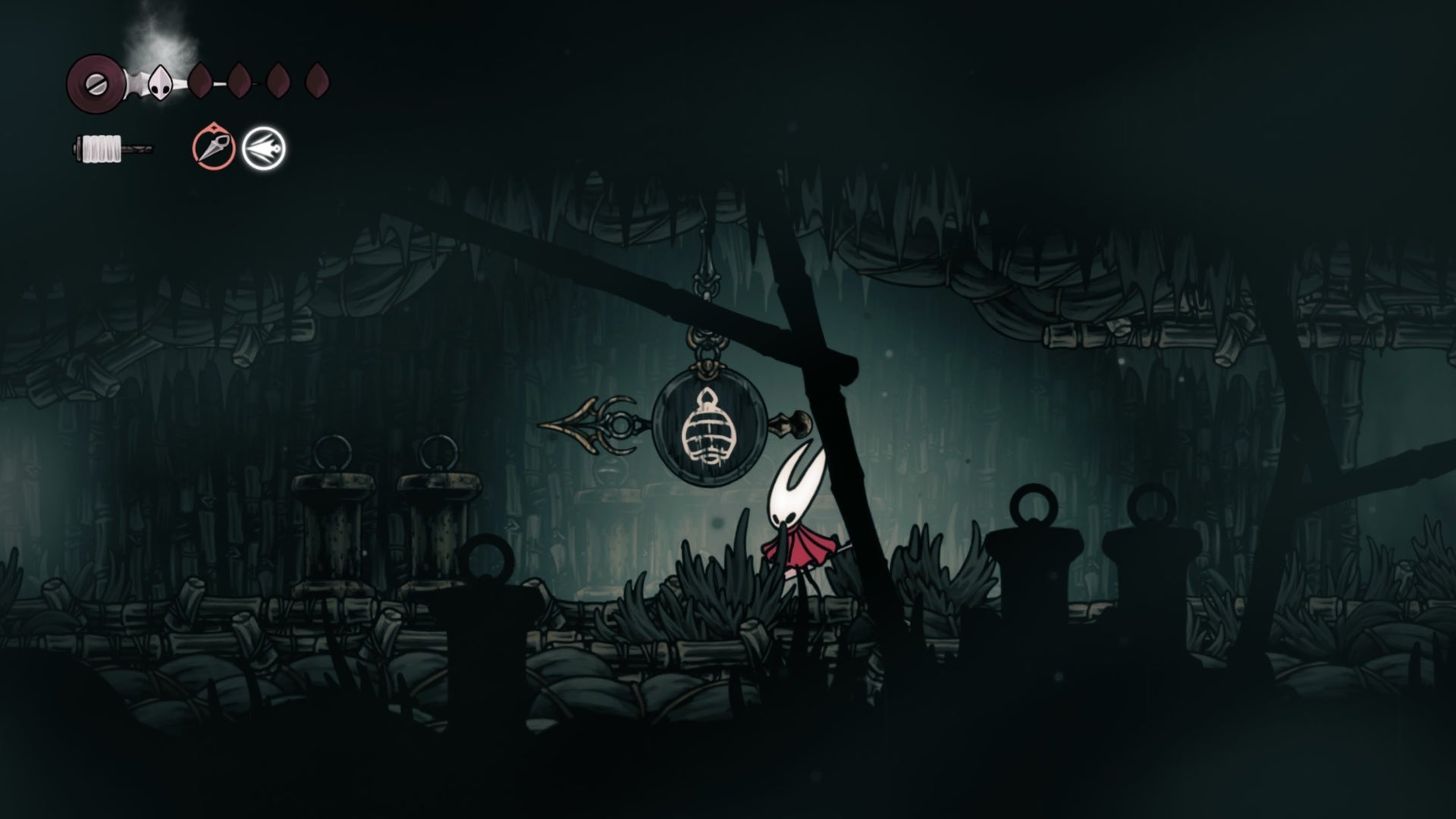 silskong greymoor path to bench sign