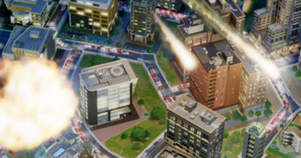Simcity Disaster Sim City disaster screens show cities being pulverised, invaded | VG247