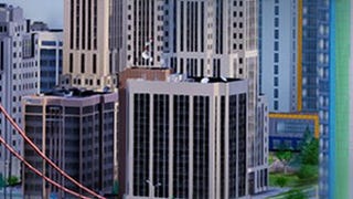 SimCity - neighboring cities support one another through shared resources 