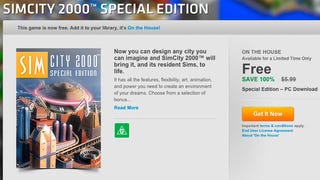 SimCity 2000 Special Edition is free on Origin