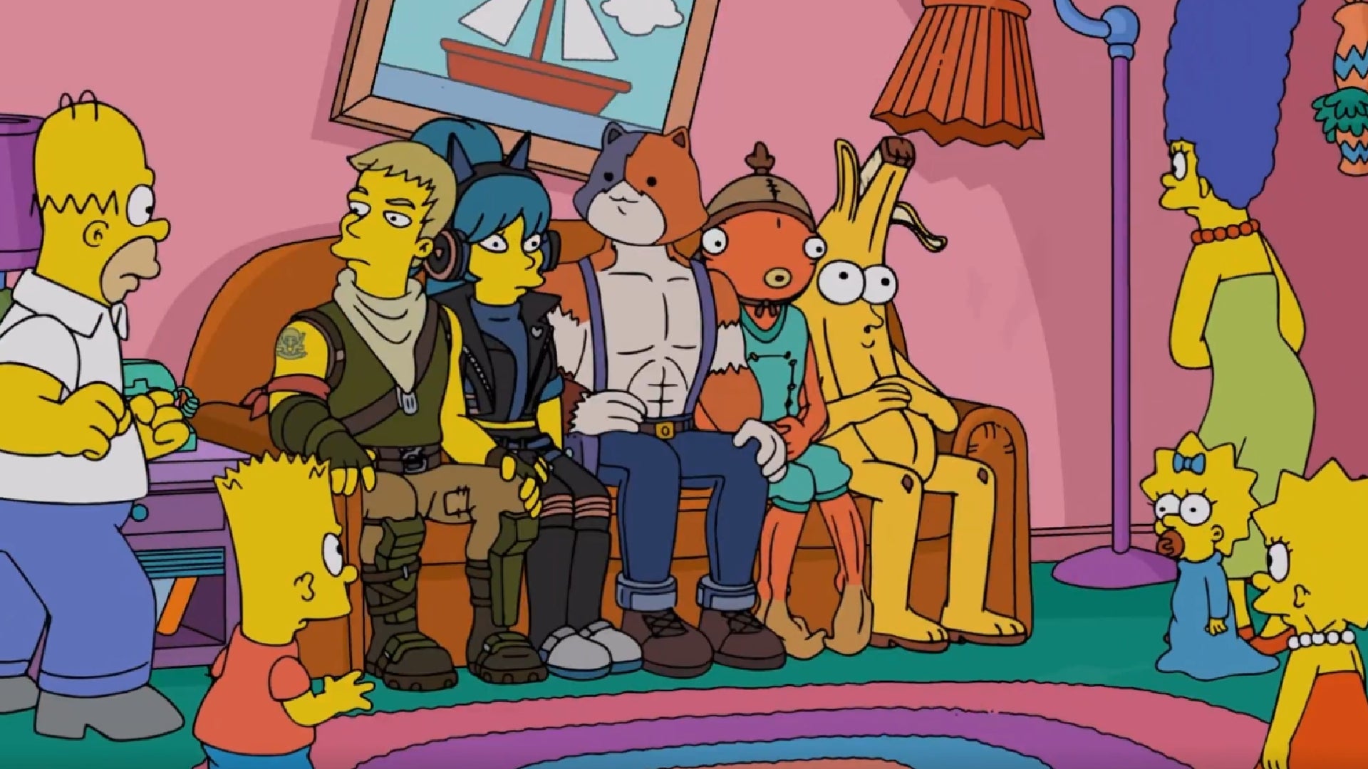 We all know that The Simpsons has come to Fortnite, but did you know that Fornite has also come to the latest episode of The Simpsons?