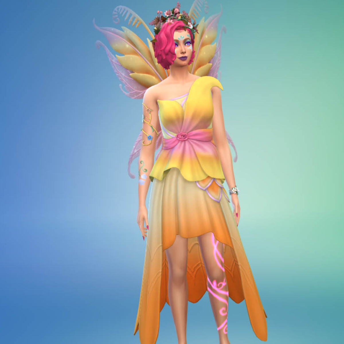 sims 4 fairy dress The Sims 4: Enchanted by Nature Outfits Revealed