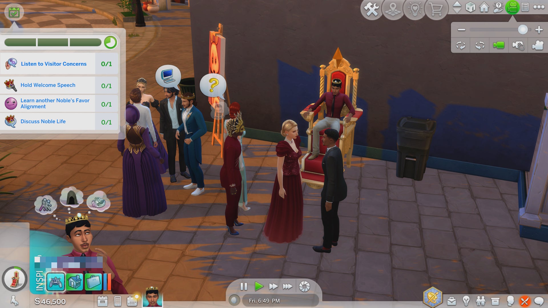Down with the monarchy! Unless it's me, because I'm a brilliant ...