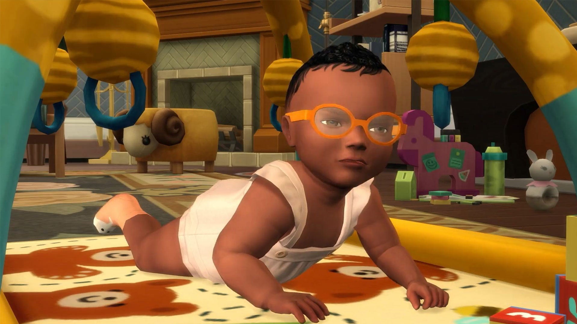 Like fleshy, diaper-wearing cars, infants in The Sims 4 have been "tuned up", making them faster to feed and change, and it's easier to clean up their poop