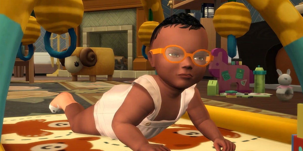 Like fleshy, diaper-wearing cars, infants in The Sims 4 have been "tuned up", making them faster to feed and change, and it's easier to clean up their poop
