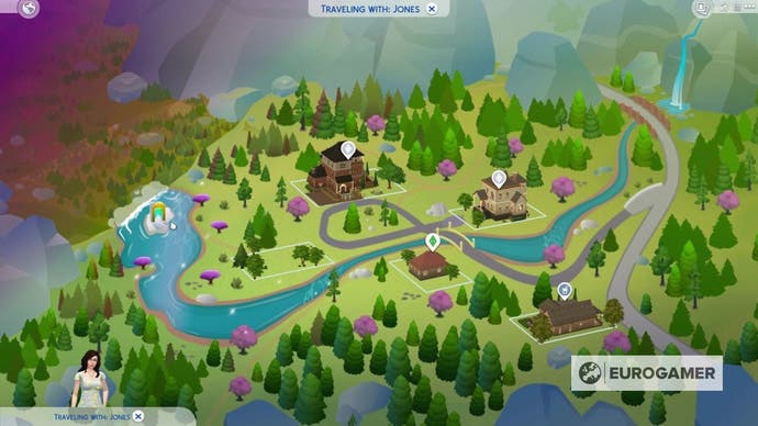 sims 4 how to travel to magic realm